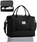 Travel Duffel Bag, Sports Tote Gym Bag, Shoulder Weekender Overnight Bag for Women