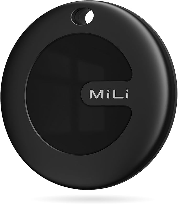 MiTag Duo - Bluetooth Tracker for iOS or Android, Smart Tracking Tag/Key Finder/Luggage Tracker/Item Locator, Compatible with iOS Find My or Google Find Hub App, IP67 Waterproof (1 Pack)