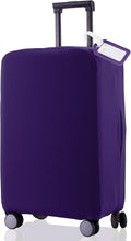 Travel Luggage Cover Suitcase Protector Scratch-Resistant Fit 19-31 Inch Suitcase, Not Included Suitcase (Purple, XL(28-29 inch))