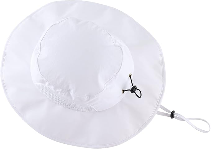 Home Prefer UPF50+ Mens Sun Hat Wide Brim Fishing Hat for Men UV Protection Womens Beach Bucket Hat for Golf Hiking Gardening