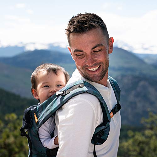 Beco 8 Baby Carrier from Newborn to Toddler (7-45lbs) - All in 1 Hybrid Front, Hip and Backpack Style Carrier with Breathable, Cooling Mesh - Camo