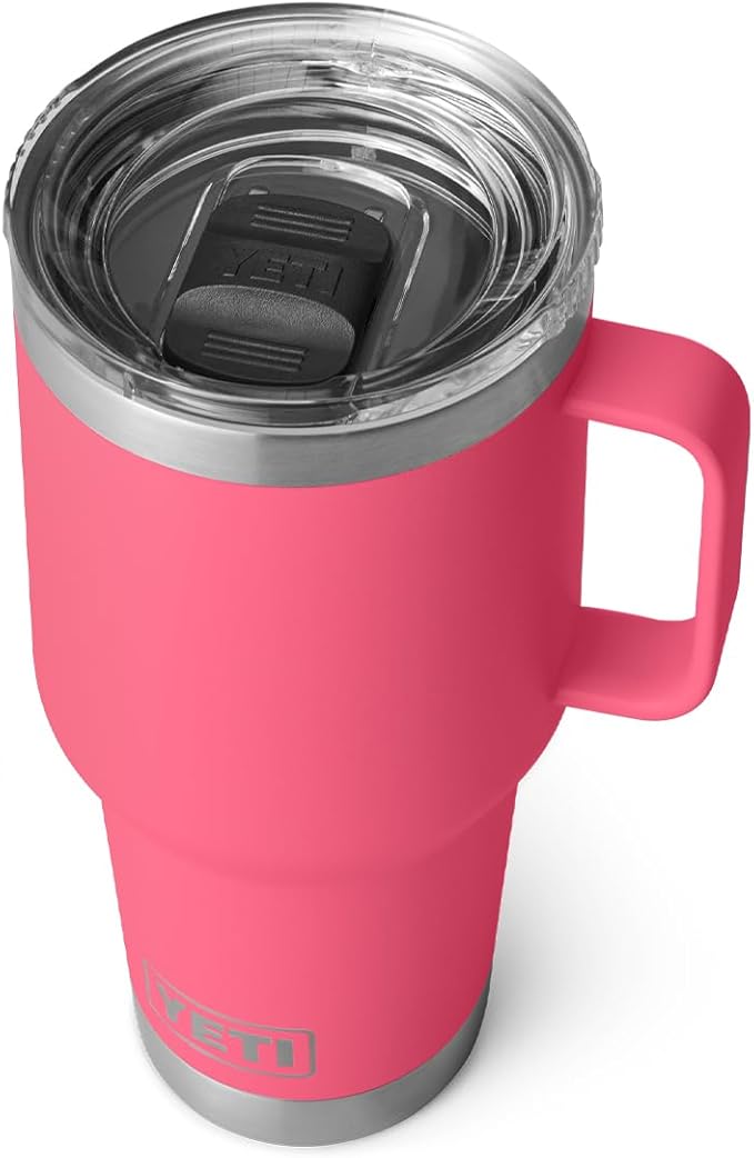 YETI Rambler 30 oz Travel Mug, Stainless Steel, Vacuum Insulated with Stronghold Lid