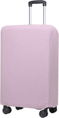 PATIKIL Luggage Cover, Suitcases Covers Elastic Carry on Cover Protector Washable Scratch-Resistant Fits 19-21 Inch Luggage for Travel Business Trips, Lavender Purple