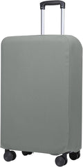 PATIKIL Luggage Cover, Suitcases Covers Elastic Carry on Cover Protector Washable Scratch-Resistant Fits 24-25 Inch Luggage for Travel Business Trips, Gray