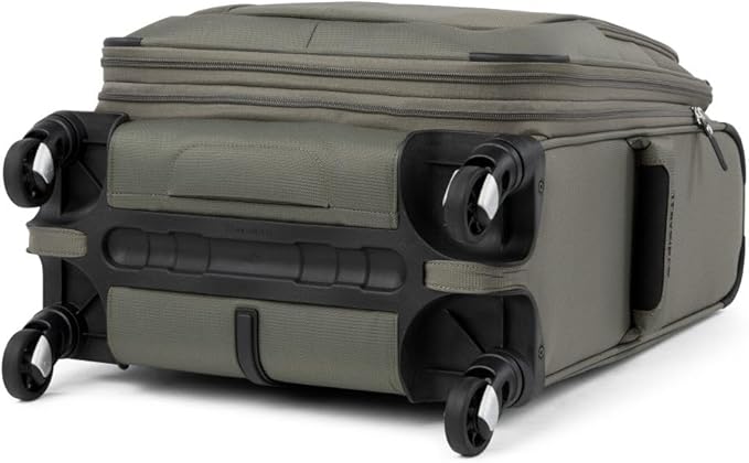 Travelpro Maxlite 5 Softside Expandable Carry-On Luggage with Spinner Wheels, Lightweight, 19-Inch — Slate Green