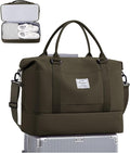 Travel Duffel Bag, Sports Tote Gym Bag, Shoulder Weekender Overnight Bag for Women