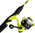 Reaction Tackle Fishing Rod and Reel Combo – 2-Piece IM6 Carbon Rods with Smooth Casting Reels – Spinning & Baitcasting Options