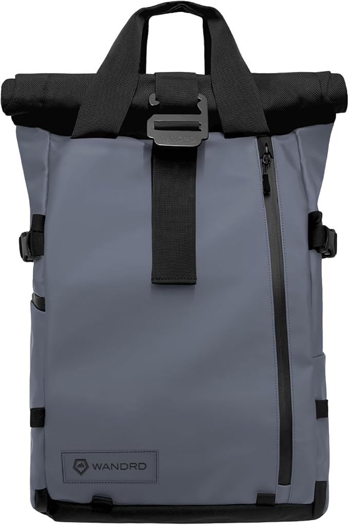 WANDRD PRVKE 31L, V3 Photography Bundle: Weather-Resistant Travel & Camera Backpack with Laptop Sleeve, Quick Side Access, Clamshell Opening – Ideal Photography & Travel Bag (Aegean Blue)