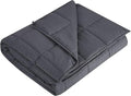 L'AGRATY Weighted Blanket - 36"x48" 5lbs Weighted Blanket Microfiber Material with Glass Beads Small Blanket for All-Season Summer Fall Winter Soft Thick Blanket