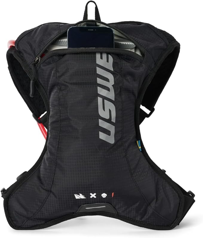 USWE Outlander XC Hydration Pack, Running, Hiking Hydration Backpack with Water Bladder (1.5L/50oz), Hydropack for Men & Women, Backpack Gear & Equipment for Cycling, MTB