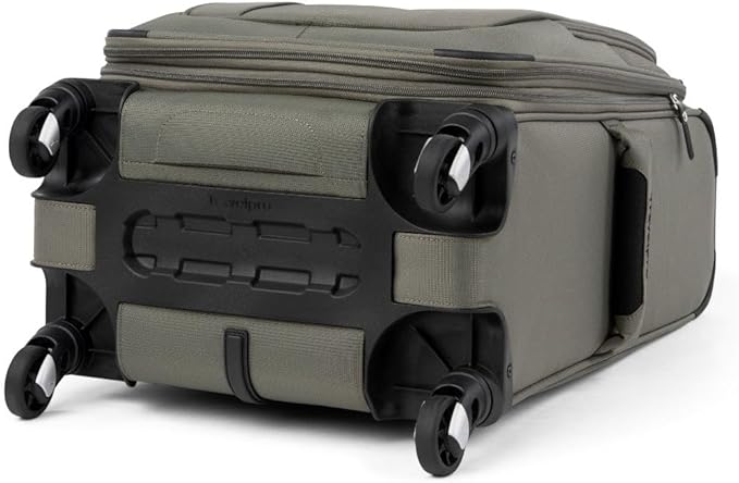 Travelpro Maxlite 5 Softside Expandable Carry-On Luggage with Spinner Wheels, Lightweight, 21-Inch — Slate Green