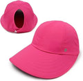 Ponyflo Sunblocker Wide Brim Hat - Oprah Awards Best Sun Hat - UV 50 Protection - Ponytail Sunhat for Women
