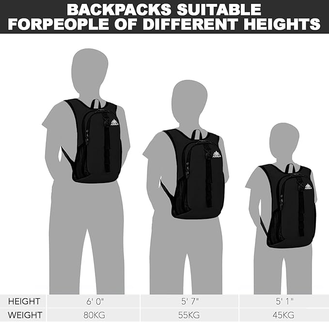 Seektop 15L Small Hiking Backpack for Women Men, Foldable Packable Backpack with Phone Pocket, Lightweight Travel Daypack for Hiking Camping Outdoor (Black)