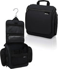 DD D&D Wanderlust D&D Hanging Travel Toiletry Bag for Men and Women - Extra Large Toiletries Organizer Kit with 10 Compartments, YKK Zippers, XXL Metal Swivel Hook, Water-Resistant Nylon