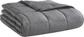 Weighted Blanket 17lbs 60"x80" Cooling Breathable Heavy Blanket Microfiber Material with Glass Beads Big Blanket for Adult All-Season Summer Fall Winter Soft Thick Comfort Blanket