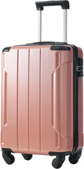 Merax 20 Inch Carry On Luggage Airline Approved, Hardshell ABS Suitcase with Spinner Wheels, TSA Lock, Lightweight Travel Luggage for Business Trips & Weekend Getaways