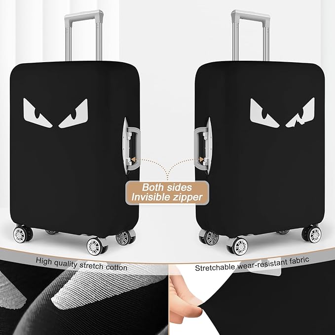 3 PCS Thicken Elastic Luggage Cover Protectors for TSA Approved 20" 24" 28" suitcase covers for luggage,Waterproof Dustproof Anti-scratch Travel Suitcase Cover Set
