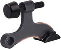 HOMOTEK 36 Pack Hinge Pin Oil Rubbed Bronze Door Stopper,Adjustable Deluxe Heavy Duty Door Stopper 2-1/2"x1-3/4”,with Black Rubber Bumper Tips