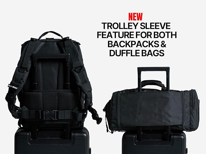 WOLFpak 35L Backpack (Alpha Black White Accents)