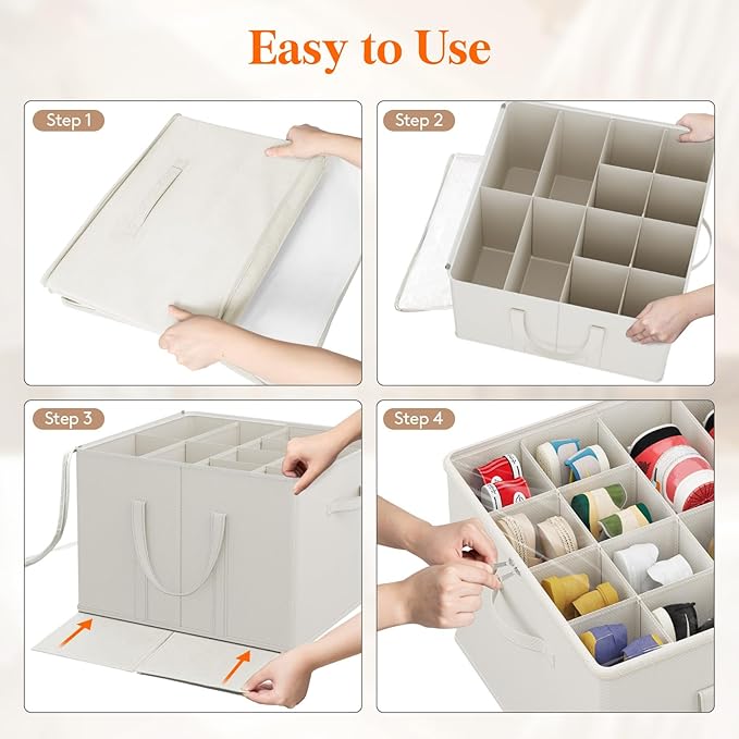 Lifewit Shoe Storage Organizer for Closet, Fits 12-16 Pairs, Large Shoe Box Storage Containers with Clear Cover and Reinforced Handles,Foldable Storage Bins Fits for Boots Heels Sneakers,3 Pack White