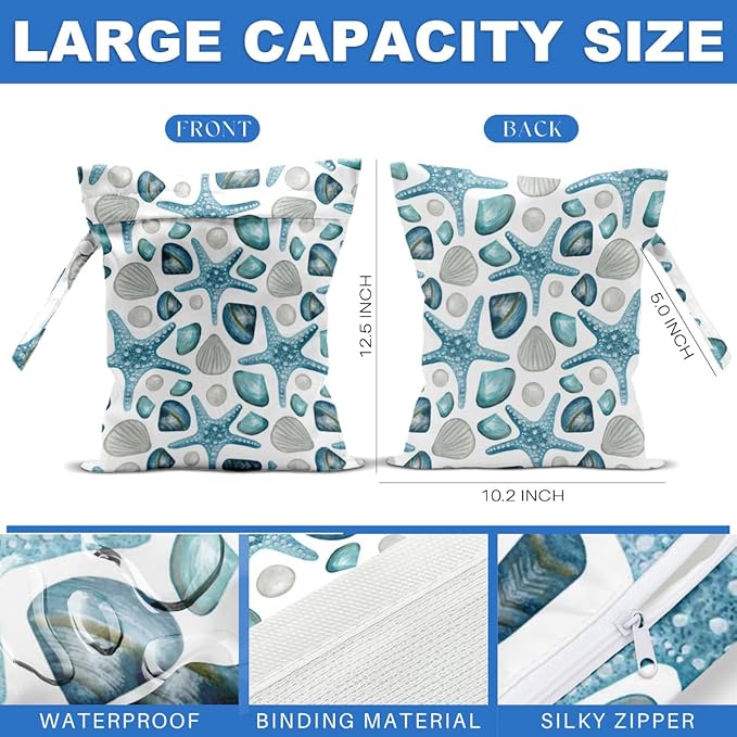 Beach Bags Wet Bag for Swimsuit Tote Bag for Friends Travel Gifts, Aloha Bags Waterproof Vacation Essential