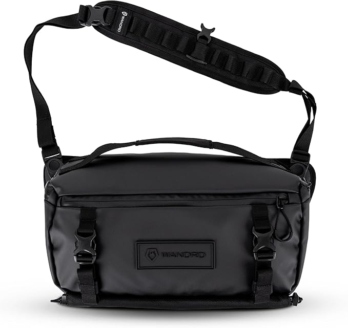 WANDRD ROGUE V1 9L Sling: Compact Camera Sling and Crossbody Bag with Fast Access, 3-Way Carry– Lightweight Everyday Bag Great for Travel, Photography, and Daily Use (Black)