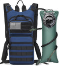 ATBP Insulated Water Hydration Pack Bag with 3L TPU Bladder Tactical Molle Hydration Backpack for Hiking Cycling Running