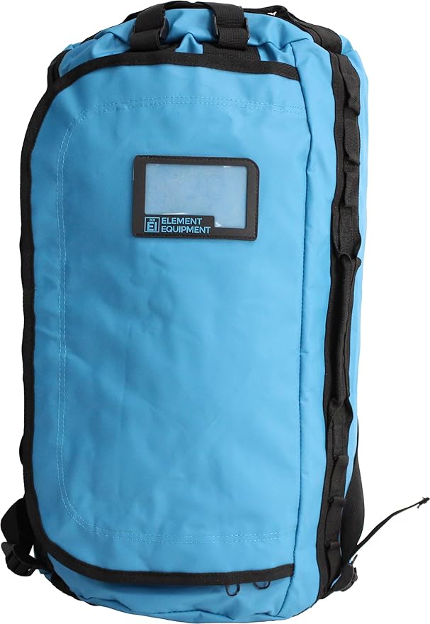 Element Equipment Trailhead Duffel Bag Shoulder Straps Waterproof Fjord Reef Large