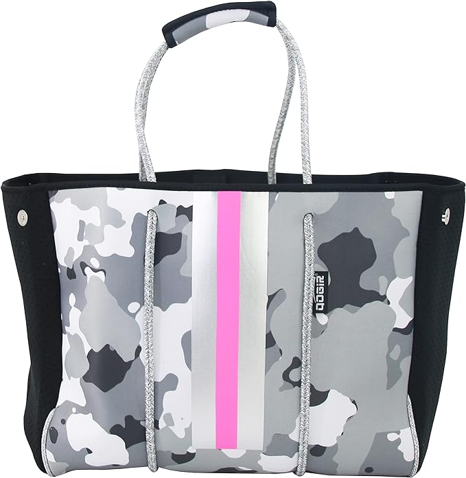 QOGiR Neoprene Multipurpose Beach Bag Tote with Inner Zipper Pocket … … … …
