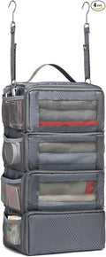Suitcase Organizer Travel Bags Organizer for Luggage Compression Hanging Packing Cubes for Travel Carry on Closet (Bag Only)