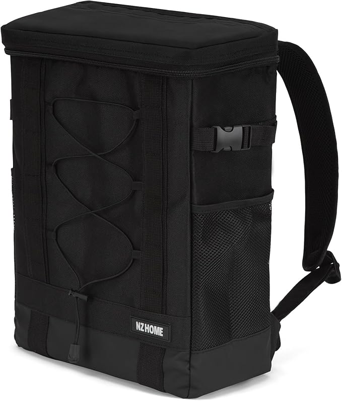 Insulated Cooler Backpack Portable Lightweight Leak Proof Waterproof Multiple Compartments Thermal Bag with Bottle Wine Holder for Beach Travel Camping Hiking Picnic Lunch