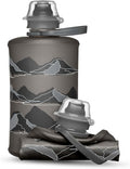 HydraPak Stow - Collapsible Backpacking Water Bottle (350ml, 500ml, 1L) - BPA Free, Ultra Light, Spill-Proof Twist Cap