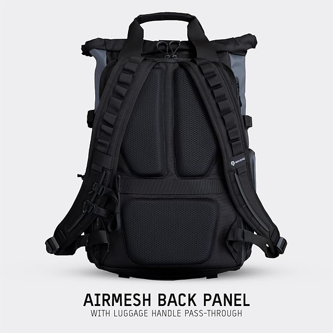 WANDRD PRVKE Lite: Weather-Resistant Travel & Camera Backpack with Laptop Sleeve, Quick Side Access, Clamshell Opening – Ideal Photography & Travel Bag