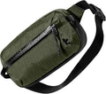 tomtoc 1.5L X-Pac Sling Bag with RFID Blocking, Crossbody Bag Minimalist Chest Shoulder Pack for Men/Women, Water-resistant Lightweight Casual Funny Pack for Travel, Daily Commute