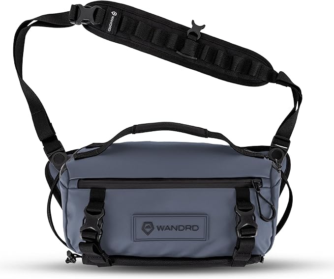 WANDRD ROGUE V1 6L Sling: Compact Camera Sling and Crossbody Bag with Fast Access, 3-Way Carry– Lightweight Everyday Bag Great for Travel, Photography, and Daily Use (Aegean Blue)