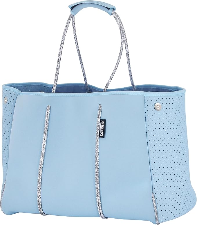 QOGiR Neoprene Multipurpose Beach Bag Tote with Inner Zipper Pocket … … … …