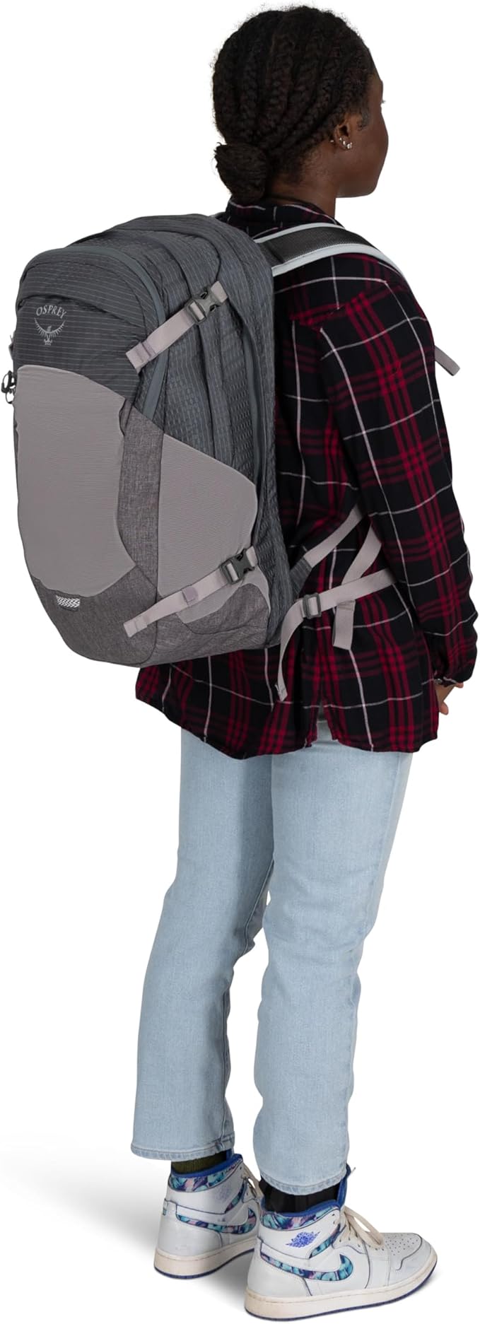 Osprey Nebula Commuter Backpack, Tungsten Soundwave/Grey Heather
