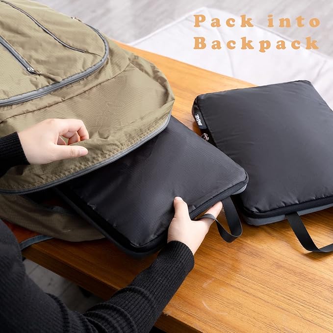 BAGAIL 6 Set Ultralight Compression Packing Cubes Packing Organizer for Travel Accessories Luggage Suitcase Backpack