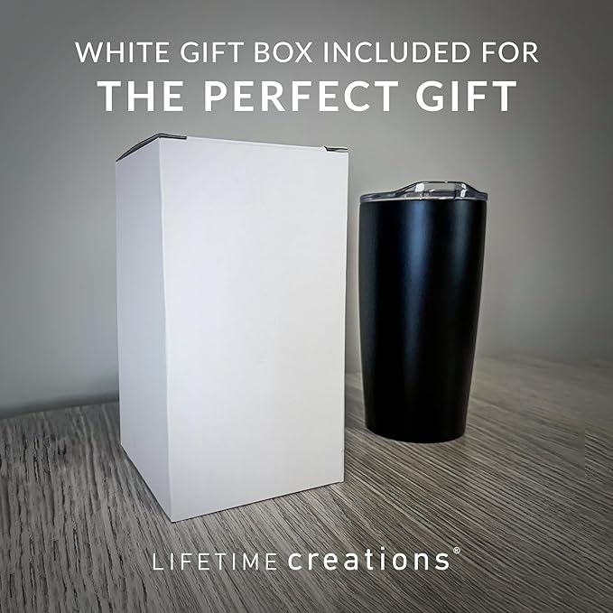 Lifetime Creations Custom Softball Coach Tumbler - Sotfball Coach Gifts for Men, Best Coach, Thank You Coaches, Softball Senior Night Gifts (Matte Black 20 Ounce Cup)