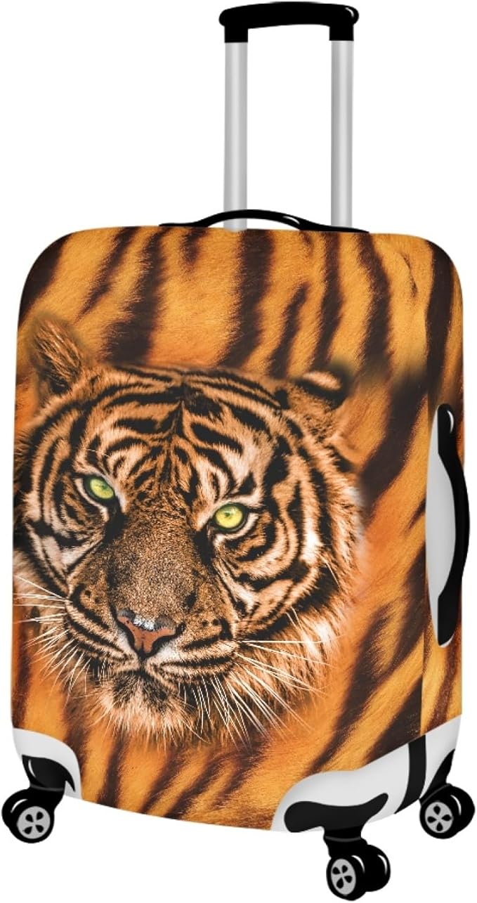 Tiger Travel Luggage Covers 30-32 Inch Spandex Suitcase Protectors