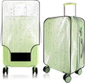 Thicken Clear Luggage Cover Protector, 28" PVC Luggage Covers for Suitcase Waterproof Dustproof Anti-scratch Travel Suitcase Covers Case for Wheeled Luggage