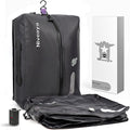 Niveaya Vacuum Bags for Travel with Wireless Pump, Reusable Compression Storage Bags for Suitcases & Closet, Space Saver, Waterproof & Durable