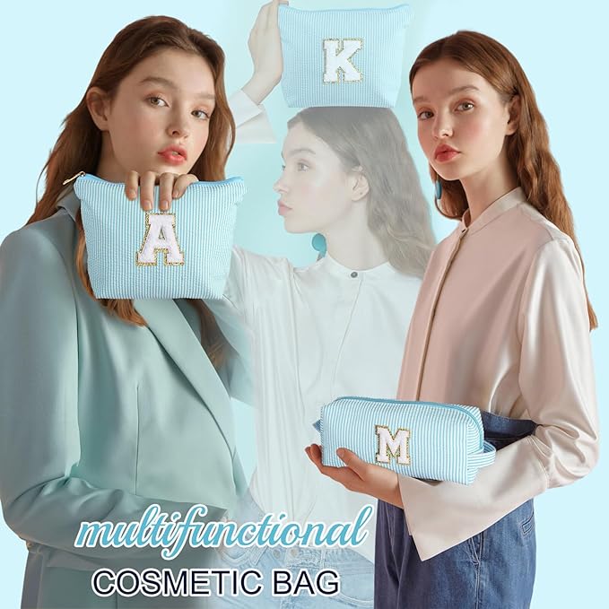 YOOLIFE Gifts for Women - Personalized Makeup Bag Organizer for Cosmetics, Skincare, Best Friend, Wife, Mom Birthday & Valentine's Day