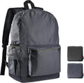 pack all 20L Lightweight Packable Backpack, Water Resistant Foldable Backpack, Travel Hiking Daypack with Waterproof Zippers (Navy Blue)