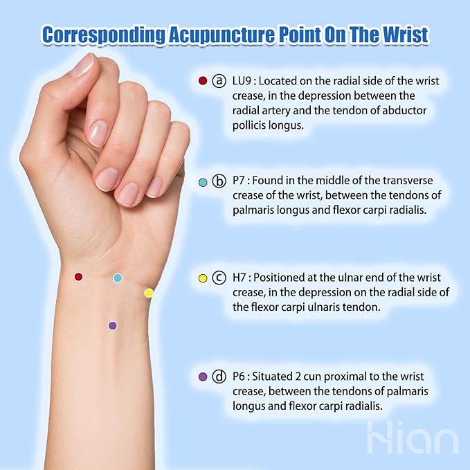 Motion Sickness Bracelets Sea Sickness Wristbands for Motion Sickness / Morning Sickness /Pregnancy Nausea Anti Nausea Wristband Acupressure Nausea Bands Motion Sickness Bands（3Pairs-Bule+Beryl+Black）