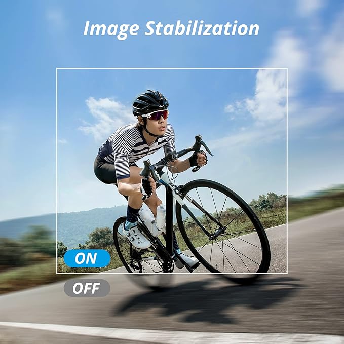 AKASO Brave 4 Pro 4K30 Action Camera with 64GB MicroSD U3 Card, 131FT Underwater Waterproof Camera EIS Touch Screen Remote Control with 2x1350mAh Batteries and Helmet Accessories Kit Bundle
