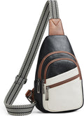 Sling Bag Crossbody Bags for Women Small Cross Body Bag Fanny Packs Chest Sling Purse for Daily Travel Leisure Sport