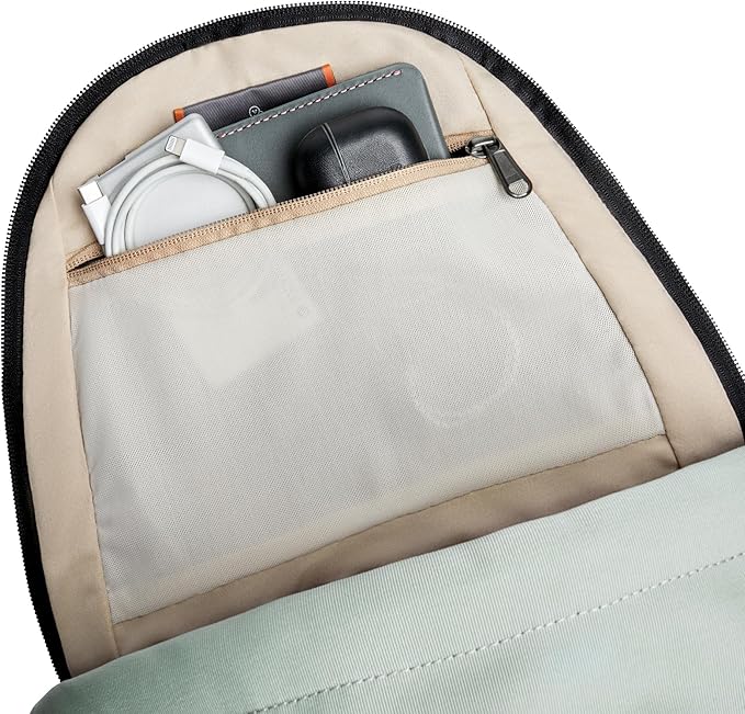 Bellroy Classic Backpack Compact – (Laptop Bag, Laptop Backpack, 16L) - Eucalyptus