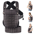 Baby Carrier Newborn to Toddler- Ergonomic,Cozy and Lightweight Infant Carrier for 7-40lbs,3 Carry Positions Newborn Carrier,Gray