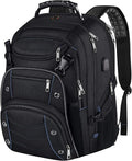 18.4 Laptop Backpack for unisex, 55L Extra Large Gaming Laptops Backpack with USB Charger Port,TSA Friendly Flight Approved and RFID Anti-Theft Pocket